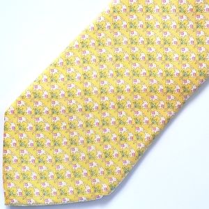 Salvatore Ferragamo luxurious necktie animal print whimsical